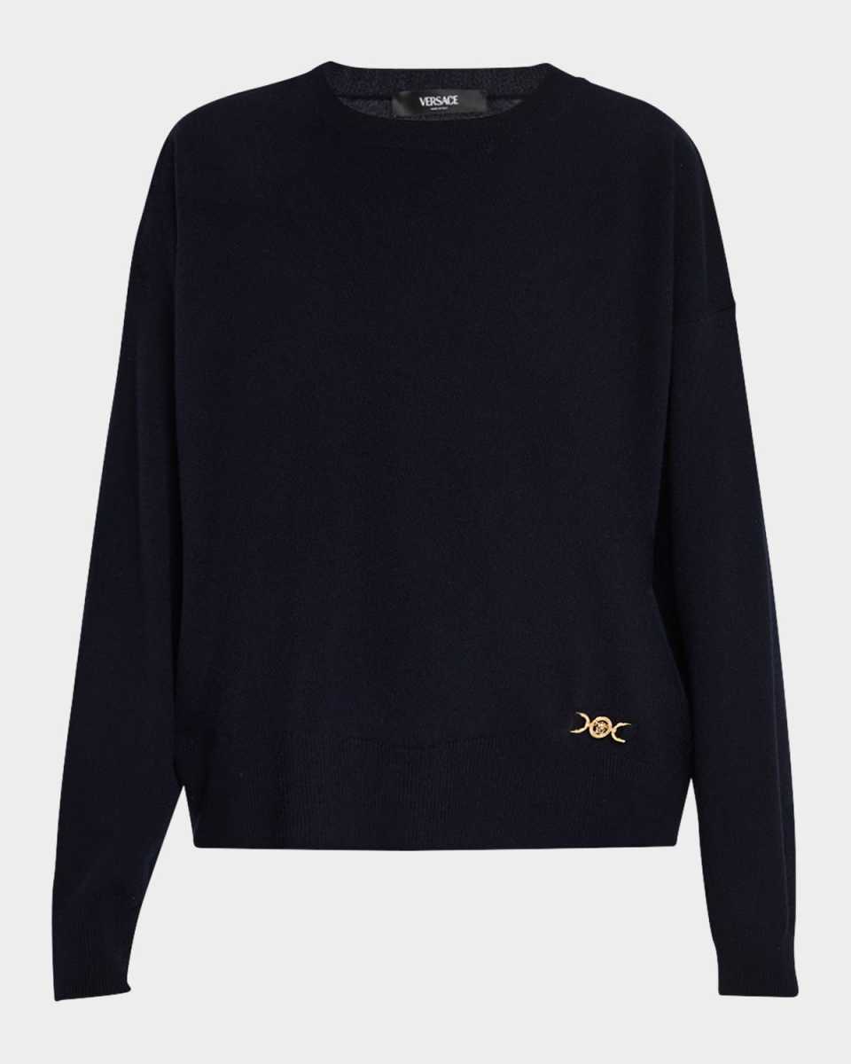 Icons Wool-Cashmere Crewneck Sweater